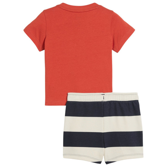 Puma Βρεφικό σετ Minicats Super Puma Tee and Shorts Set Puma Βρεφικό σετ Minicats Super Puma Tee and Shorts Set